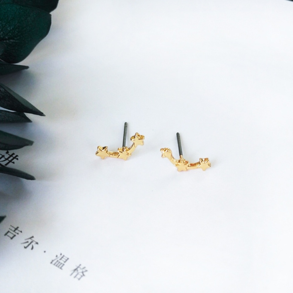 Stars ear cuffs earrings - Picture 3 of 4